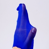 Капрон для кукол и цветов, набор 4 шт., размер 1 шт. — 45 × 6 см, цвет синий Капрон для кукол и цветов, набор 4 шт., размер 1 шт. — 45 × 6 см, цвет синий