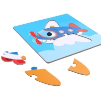 Пазл-сортер 4 в 1 &laquo;Едем, летим, плывём&raquo;, 4 пазла