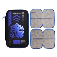 Пенал 2 секции, 125 х 205 х 40 мм, Calligrata 30П26/2 "Робот маска", ламинированный картон Пенал 2 секции, 125 х 205 х 40 мм, Calligrata 30П26/2 "Робот маска", ламинированный картон