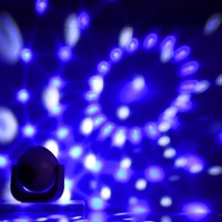 Световой прибор &laquo;Караоке&raquo; 20 см, динамик, микрофон, свечение RGB, 5 В