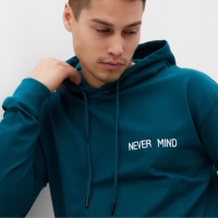 Худи мужское, цвет изумруд, размер 48 (М) Худи мужское, цвет изумруд, размер 48 (М)