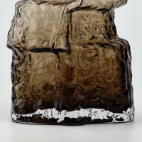 Ваза для цветов &laquo;Маунтин браун&raquo; из коричневого стекла 30&times;13&times;13 см