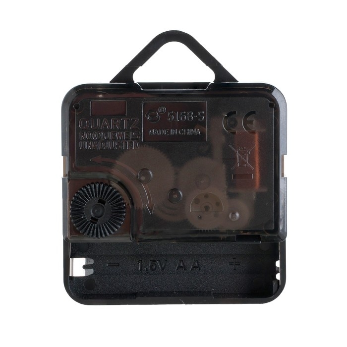 Часовой механизм со стрелками &laquo;Соломон-55&raquo;, плавный ход, шток 16 мм, стрелки 60/85/90 мм