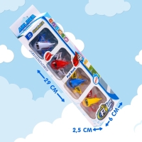 Набор инерционных самолетов &laquo;Авиалинии&raquo;, 4 штуки