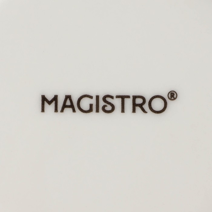 Набор салатников фарфоровых Magistro Real Marble, 380 мл, 11,6&times;6,5 см, 2 шт