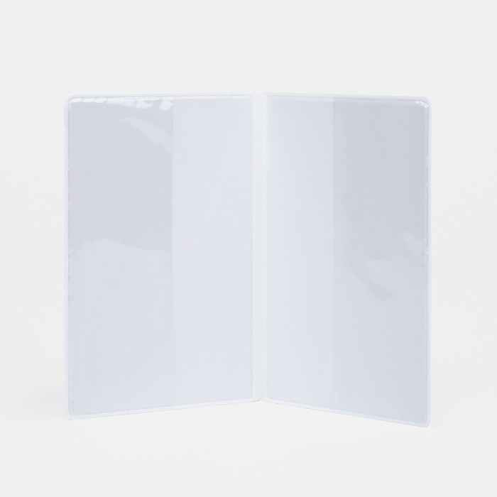 Обложка для паспорта, цвет белый/красный