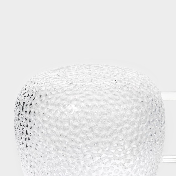 Кружка стеклянная для заваривания Magistro &laquo;Сара&raquo; с крышкой, 360 мл, 12&times;9&times;10,1 см, сито