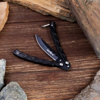 Нож-бабочка &laquo;Цепь&raquo;, 16 см, клинок 66 мм/1 мм