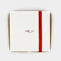 Коробка для капкейков &laquo;Бант&raquo;, 25 &times; 25 &times; 10 см