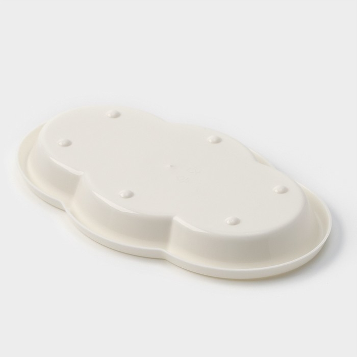 Подставка для столовых приборов &laquo;Камелия&raquo;, 3 отделения, цвет МИКС