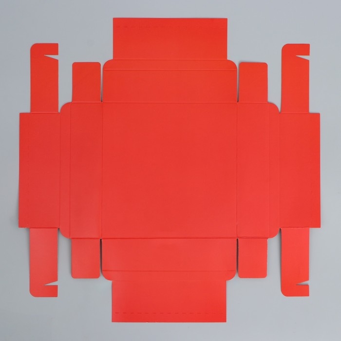 Коробка под 9 конфет с ячейками &laquo;Новогодний подарок&raquo; 14.5 х 14.5 х 3.5 см, Новый год
