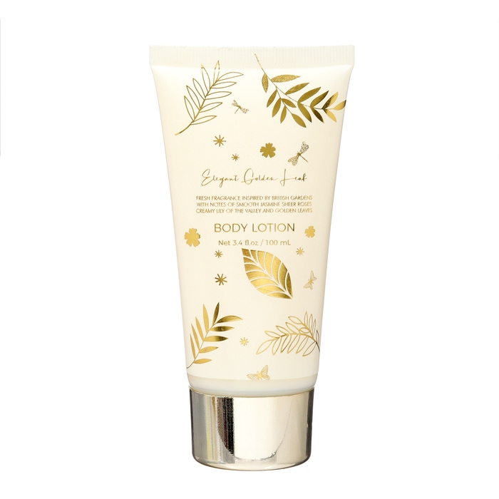 Подарочный набор Elegant Golden Leaf: гель для душа 150 мл, лосьон 100 мл, бомбочка 50 г Подарочный набор Elegant Golden Leaf: гель для душа 150 мл, лосьон 100 мл, бомбочка 50 г