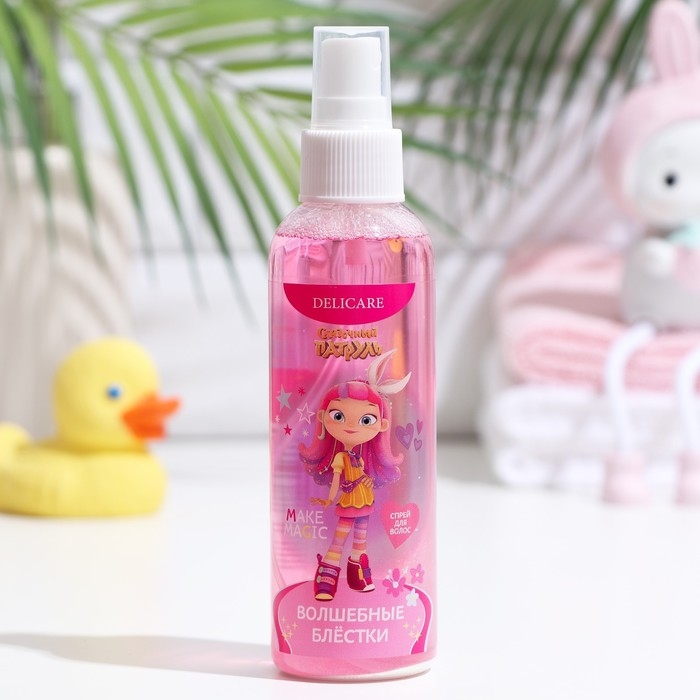 Спрей для лёгкого расчёсывания Delicare Спрей для лёгкого расчёсывания Delicare "Сказочный Патруль", с блёстками, 150 мл