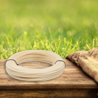 Ротанг искусственный гладкий 6 мм 100 м полутрубка (слоновая кость) Ротанг искусственный гладкий 6 мм 100 м полутрубка (слоновая кость)