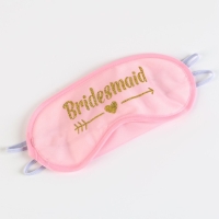 Маска для сна для девичника Bride, карнавальный аксессуар