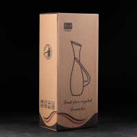 Декантер стеклянный с ручкой &laquo;Грюнер&raquo;, 1,3 л, 15,5&times;11&times;37 см