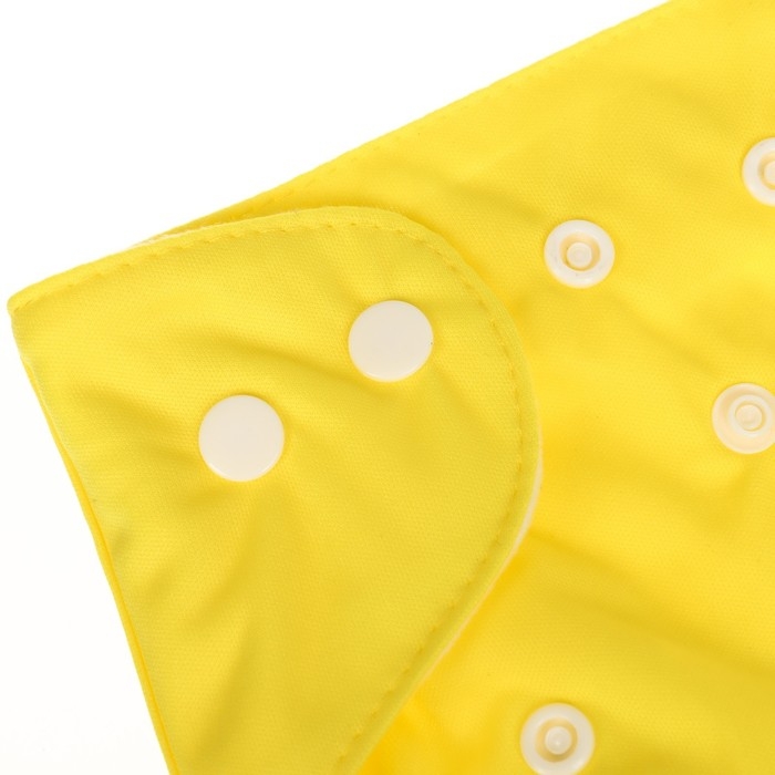 Многоразовый подгузник, 3-15 кг, цвет желтый, Крошка Я Многоразовый подгузник, 3-15 кг, цвет желтый, Крошка Я