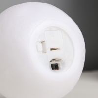 Ночник пластик "Луна белая маленькая" от бат 3LR44 в компл 7,5х7,5х7 см RISALUX Ночник пластик "Луна белая маленькая" от бат 3LR44 в компл 7,5х7,5х7 см RISALUX