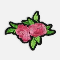 Термоаппликация &laquo;Цветы&raquo;, 7.5&times;5.5 см, разноцветная