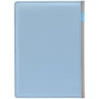 Ежедневник Spain Shall, недатированный, голубой с серым