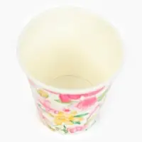 Стакан одноразовый бумажный &laquo;Акварельные цветы&raquo;, 250 мл