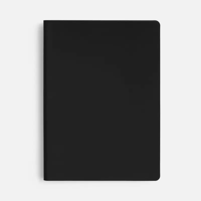 Ежедневник Flex Shall New, недатированный, черный