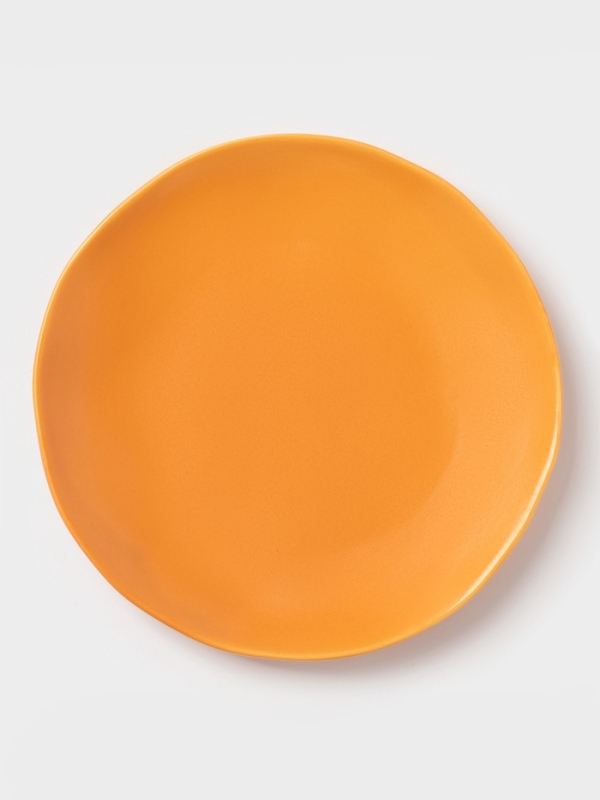 Тарелка Magistro "Potter" 18см 17,5х17,7х2,5 цвет оранжевый
