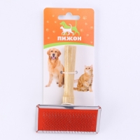 Пуходерка Wood средняя без капель, деревянная ручка, 9 х 12 см Пуходерка Wood средняя без капель, деревянная ручка, 9 х 12 см