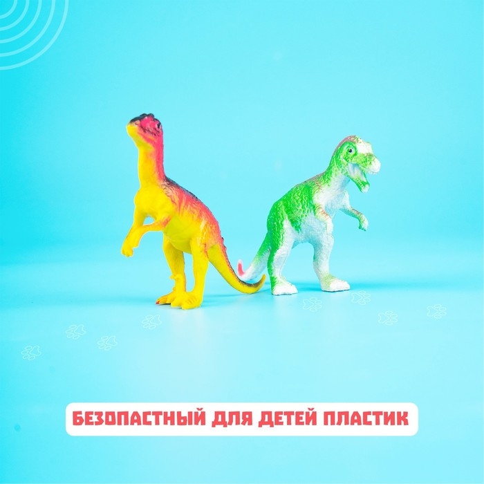 Набор животных &laquo;Динозавры&raquo;, 6 фигурок