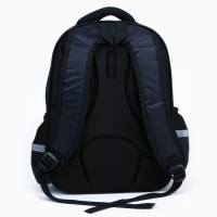 Рюкзак школьный каркасный 39&times;30&times;14 см &laquo;Машина&raquo;