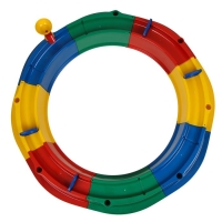 Песочница детская пластиковая, 136 &times; 136 &times; 18 см, с набором для игр, &laquo;Туба-Дуба&raquo;