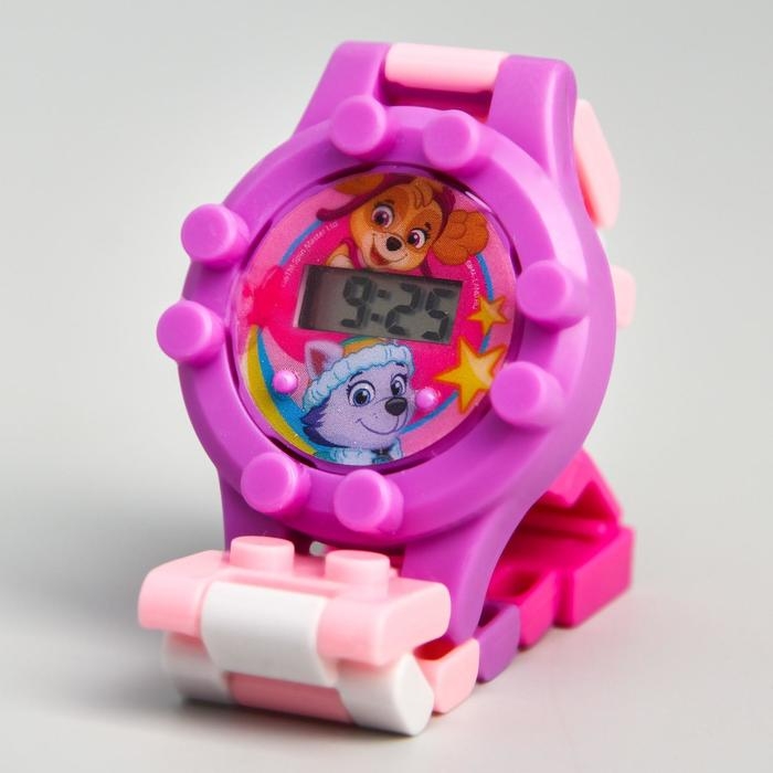 Часы наручные лего, с ремешком-конструктором Часы наручные лего, с ремешком-конструктором