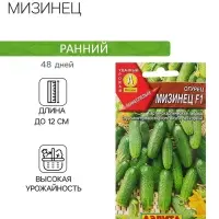 Семена Огурец "Мизинец" F1 раннеспелый, партенокарпический, 10 шт