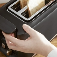 Тостер Includeo TT533811, с поддоном для крошек, черный