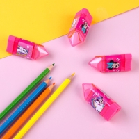 Точилка с ластиком, пластиковая, Минни Маус и Единорог Точилка с ластиком, пластиковая, Минни Маус и Единорог