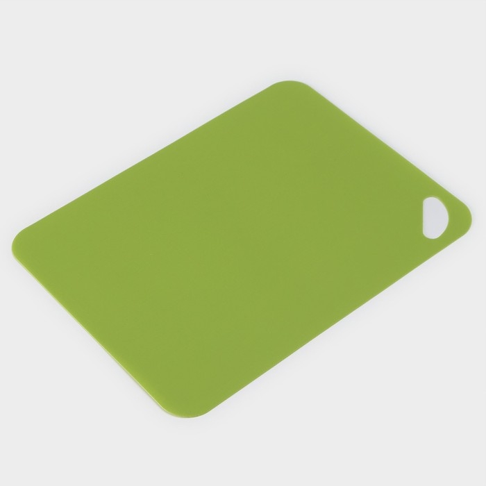 Доска разделочная противоскользящая гибкая Доляна, 38&times;29 см, цвет МИКС