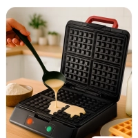 Вафельница электрическая для бельгийских вафель КТ-4674