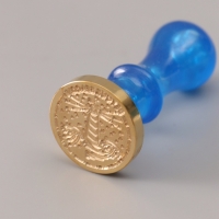 Сургучный набор "Маяк" печать, ручка, сургуч 12,5х10х3,6 см