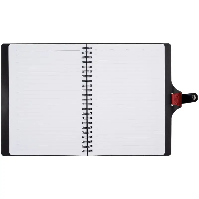 Ежедневник Strep Front на заказ, недатированный, красный