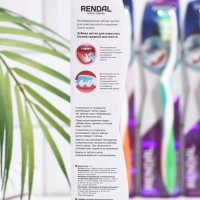Зубная щётка Rendall Exceed, средней жёсткости, микс, 1 шт. Зубная щётка Rendall Exceed, средней жёсткости, микс, 1 шт.