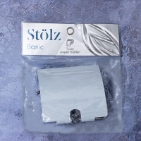 Держатель для туалетной бумаги с крышкой Штольц St&ouml;lz &laquo;Нео&raquo;