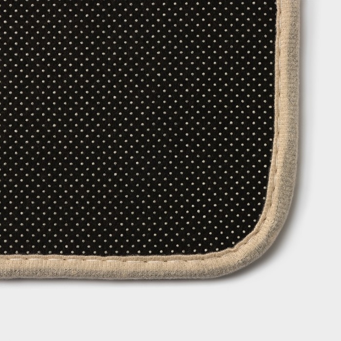 Коврик для дома Доляна &laquo;Искушение&raquo;, 40&times;60 см, цвет бежевый