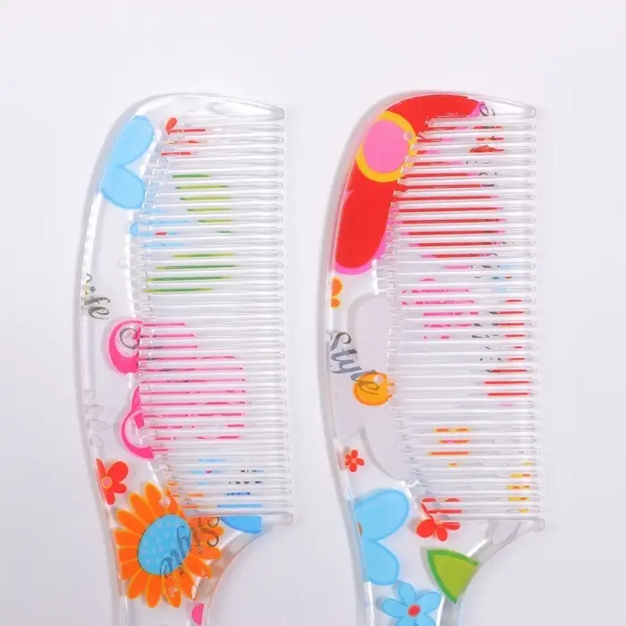 Расчёска, 19.2(&plusmn;1) &times; 4.5 см, рисунок МИКС