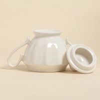 Сахарница SL Home &laquo;Аманде&raquo;, 17&times;11&times;12 см, фарфор, белая