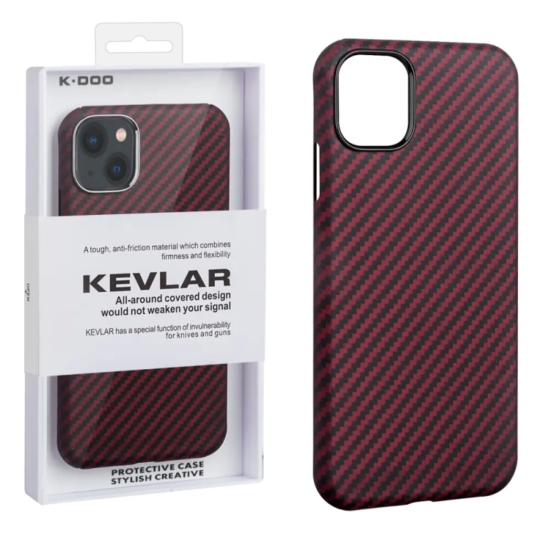 Чехол iPhone 13 Kevlar Red