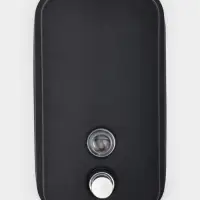 Диспенсер для жидкого мыла St&ouml;lz, механический, 800 мл, нержавеющая сталь, чёрный