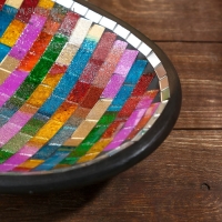 Тарелка декоративная "Эмили" керамика 30х20х7,5 см Тарелка декоративная "Эмили" керамика 30х20х7,5 см