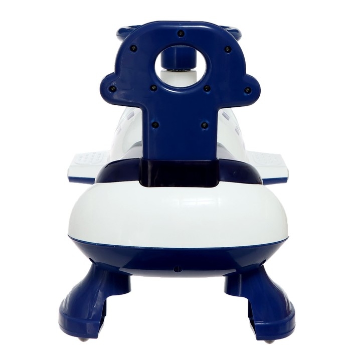 Каталка-толокар &laquo;Бибикар&raquo;, звук, бело-синий