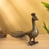 Сувенир &laquo;Павлин&raquo;, 28&times;12&times;21 см, алюминий