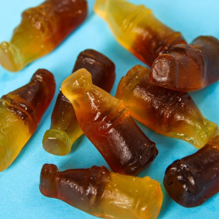 Мармелад &laquo;Нефть&raquo;, в консервной банке, вкус: кола, 150 г.